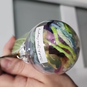 Yarn Emergency Ornament